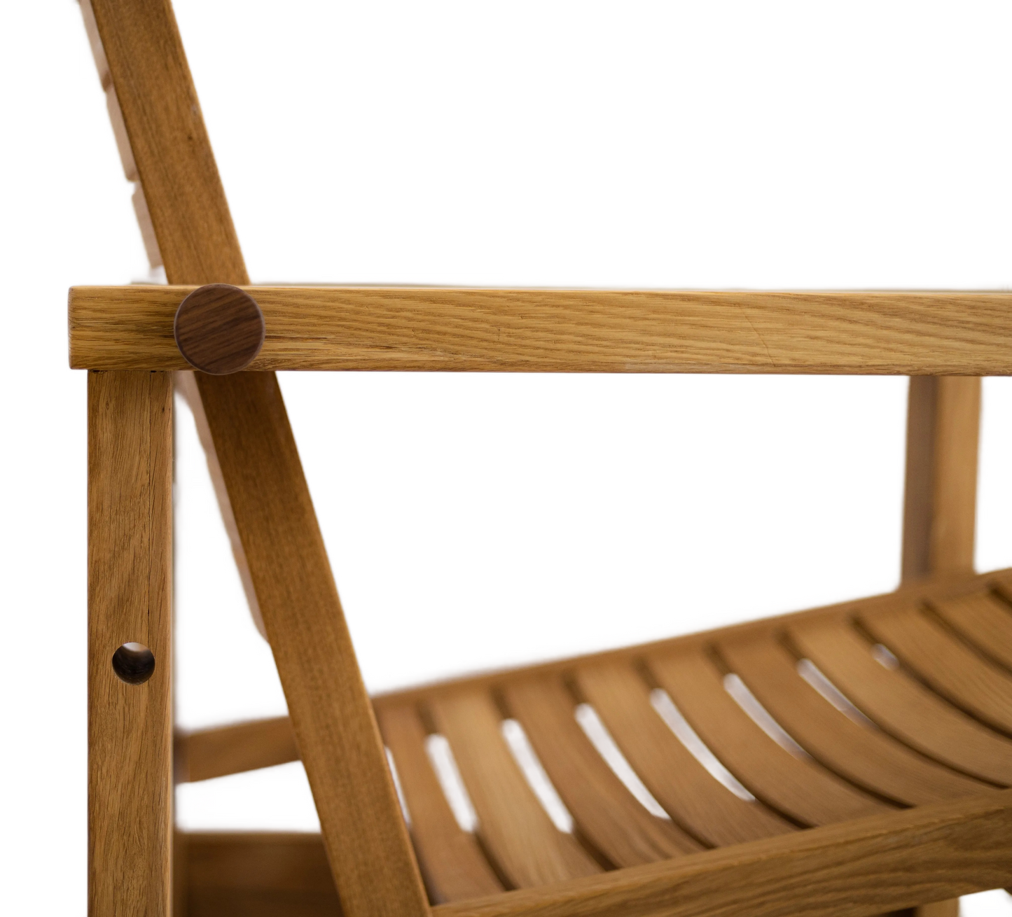 Oak Throne Recliner